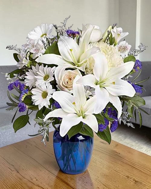 Blue Radiance Bouquet