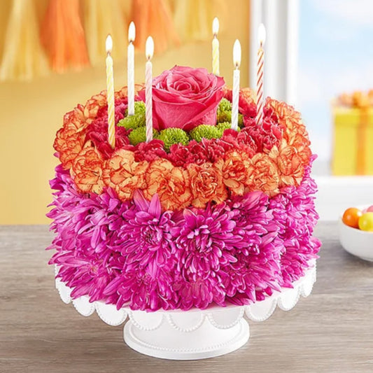 Bright Bloom Cake