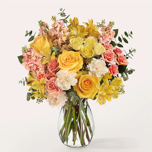 Citrus Bliss Bouquet - Flower Art USA