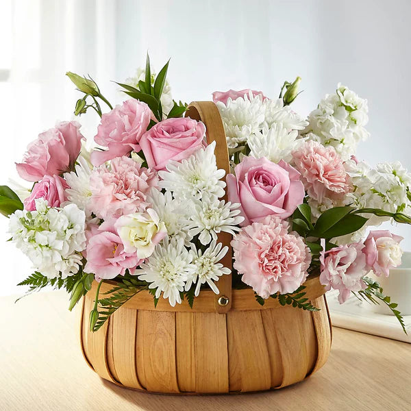 Sweet Arrival Basket - Flower Art USA
