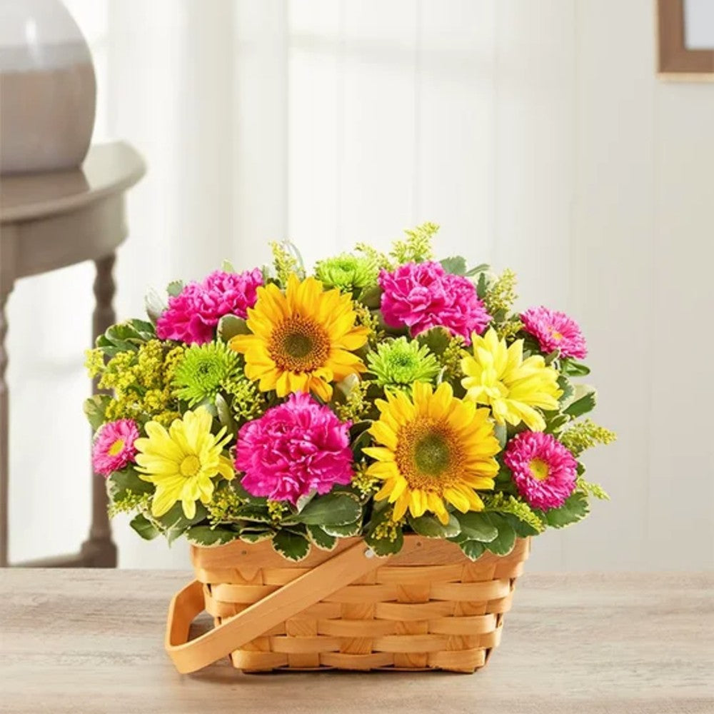 Sunny Meadow Basket