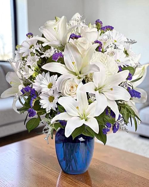 Blue Radiance Bouquet