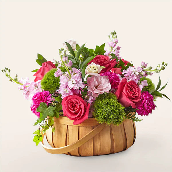 Garden Light Basket - Flower Art USA