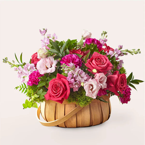 Garden Light Basket - Flower Art USA