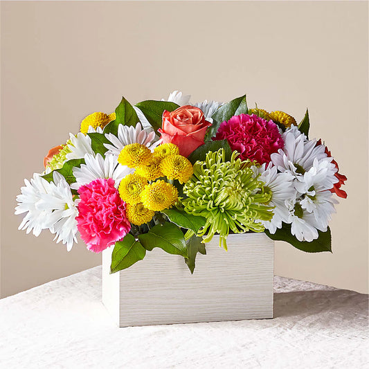 Sorbet Sunrise Box - Flower Art USA