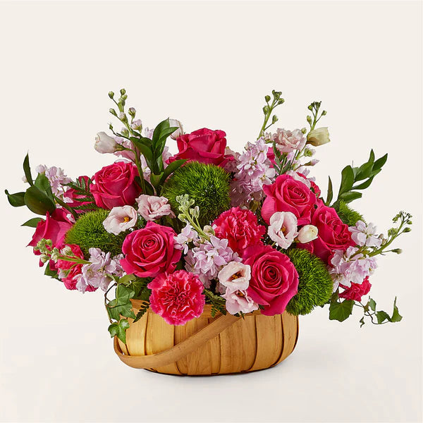 Garden Light Basket - Flower Art USA