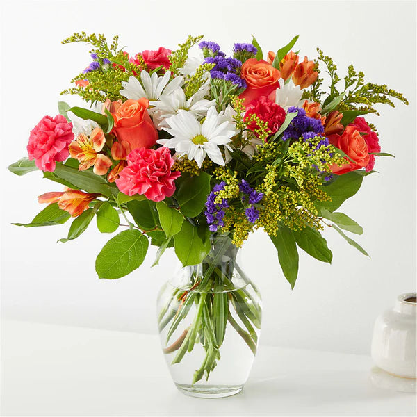 Radiant Wishes Birthday Bouquet - Flower Art USA