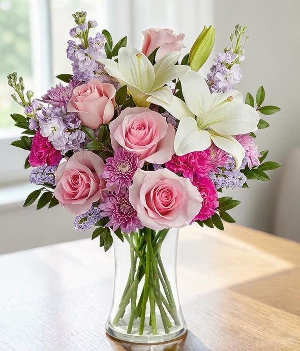 Pink & Lavender Harmony Bouquet
