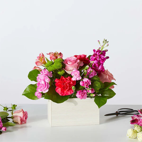 Berry Bloom Box Bouquet - Flower Art USA