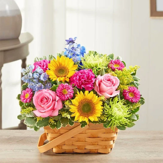 Sunny Meadow Basket