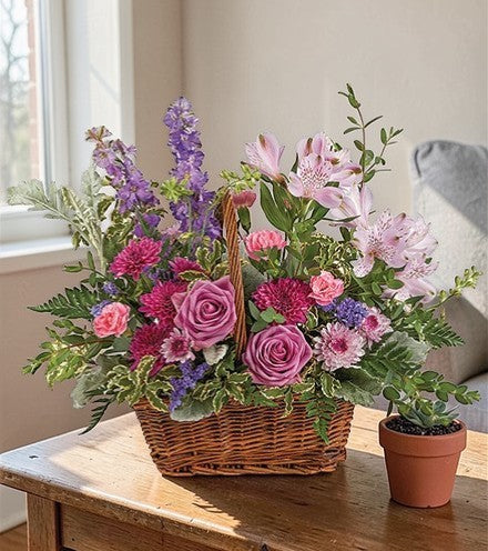 Lavender Grace Basket