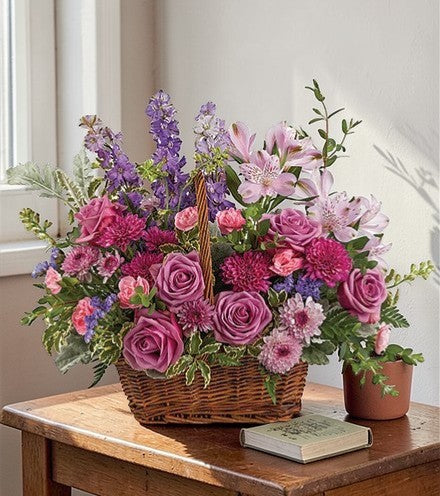 Lavender Grace Basket