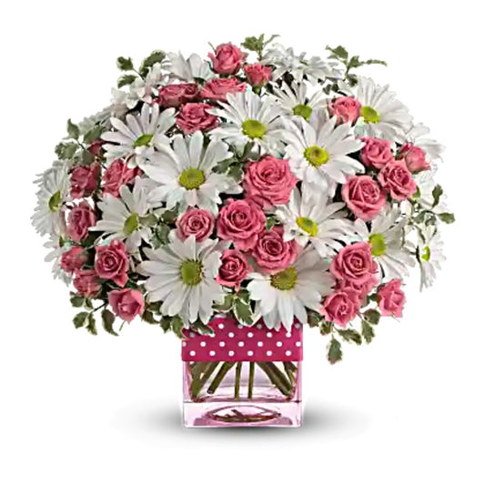 Pink Posy Baby Bouquet