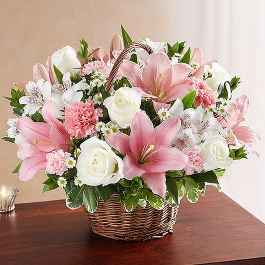 Pink Serenity Basket