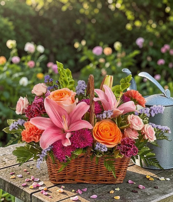 Spring Meadow Basket