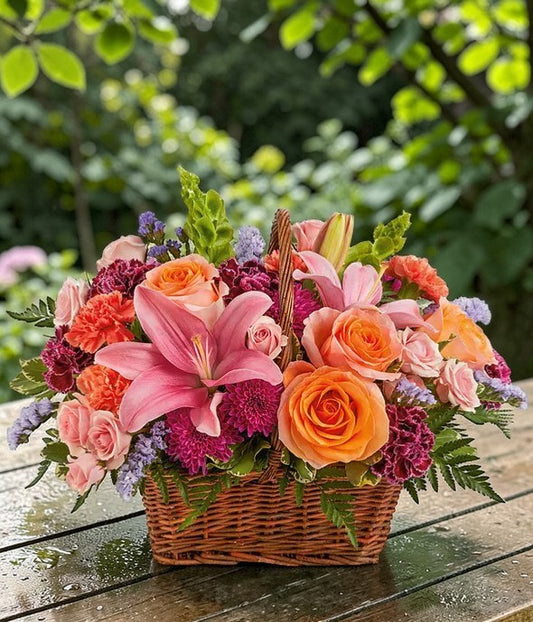 Spring Meadow Basket
