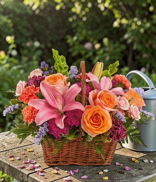 Spring Meadow Basket