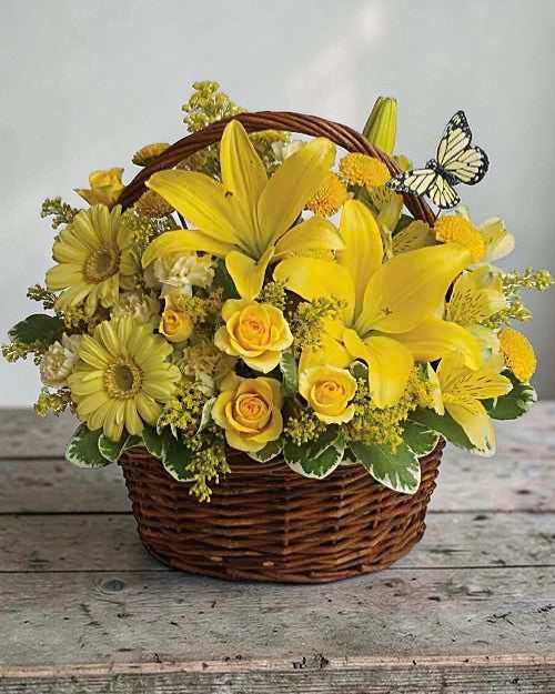 Bright Wishes Basket