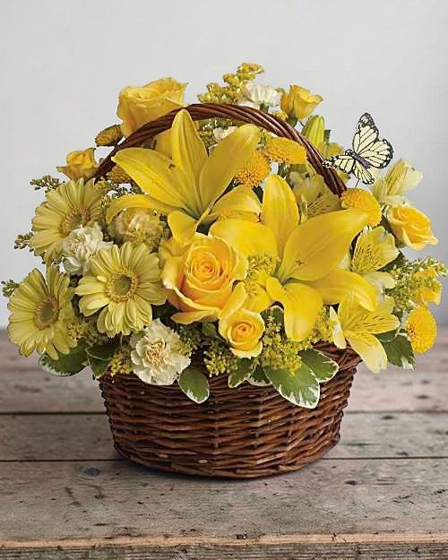 Bright Wishes Basket